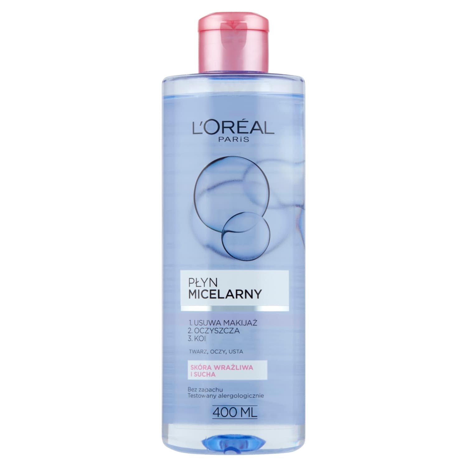 L'Oreal Paris Płyn micelarny skóra wrażliwa i sucha