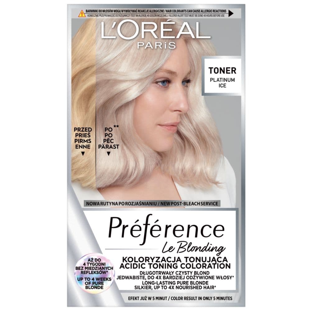 PREFERENCE TONER PLATINUM ICE 01