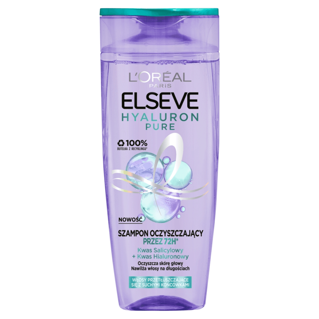 L'Oréal Paris Elseve Hyaluron Pure szampon oczyszczający