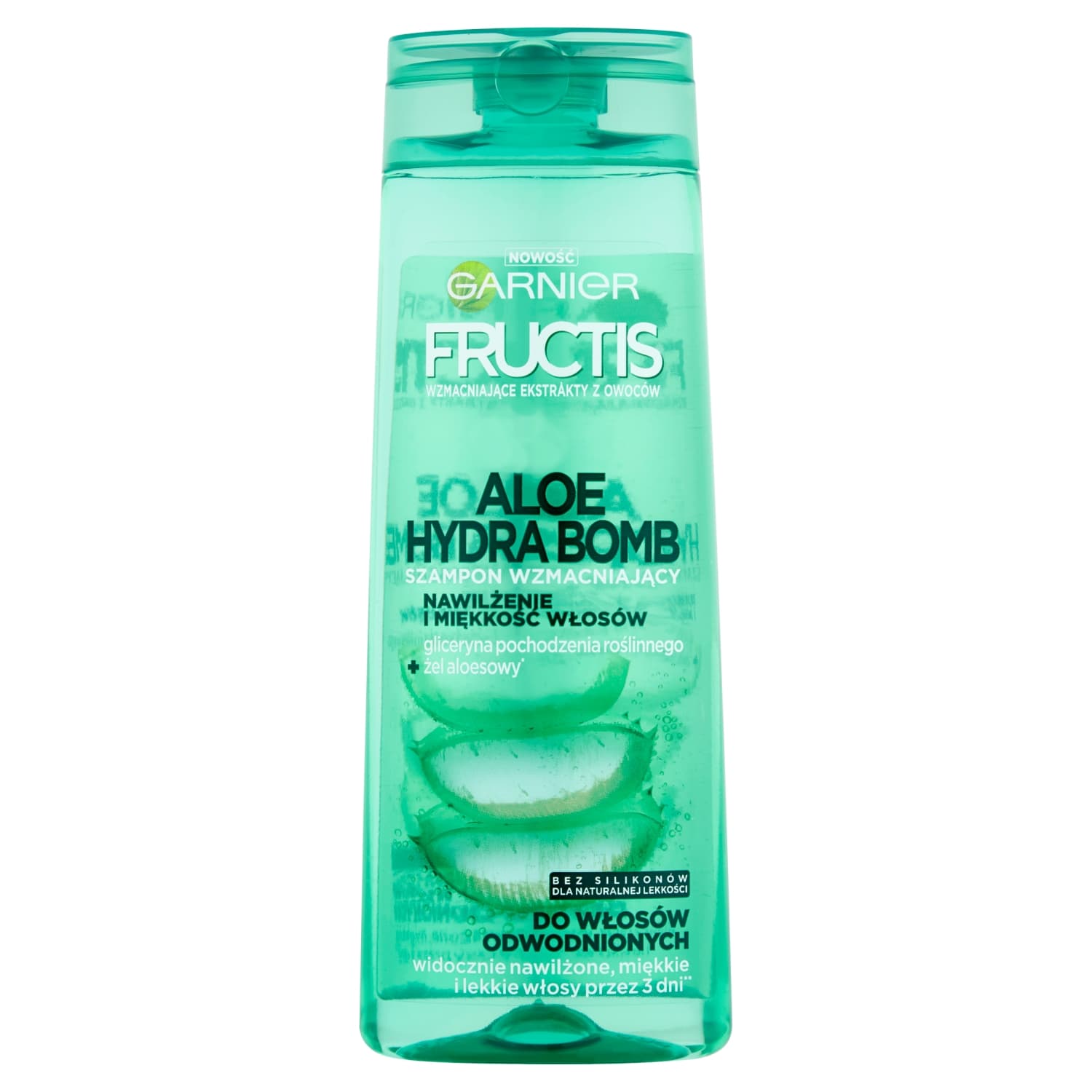 Fructis Aloe Hydra Bomb Szampon wzmacniający do włosów odwodnionych