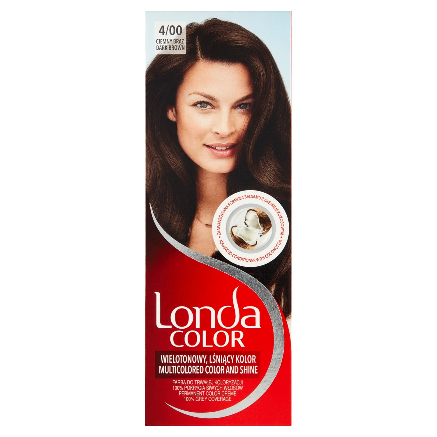 Color Farba do trwałej koloryzacji ciemny brąz 4/00