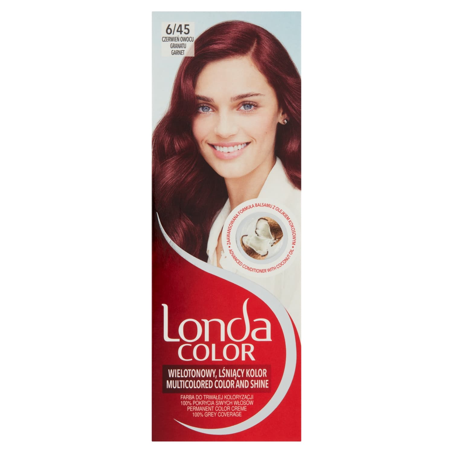 Color Farba do trwałej koloryzacji czerwień owocu granatu 6/45