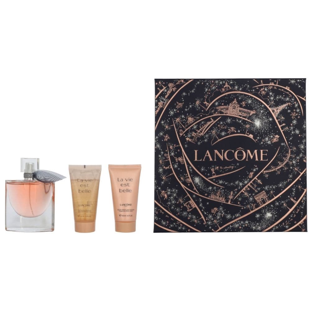 La Vie Est Belle: woda perfumowana 50 ml + balsam 50 ml + żel pod prysznic 50 ml – zestaw