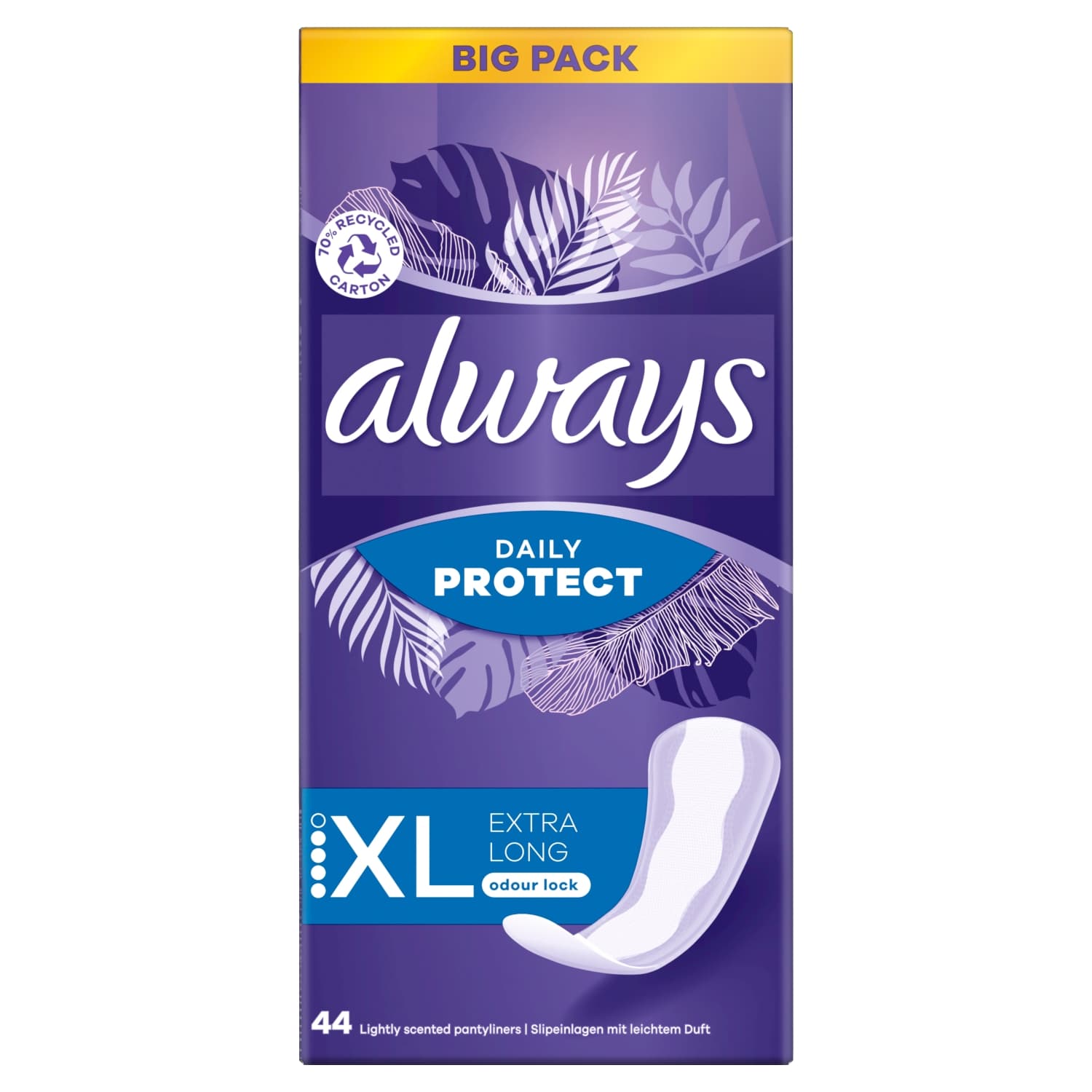 Dailies Extra Protect Long Plus Wkładki higieniczne
