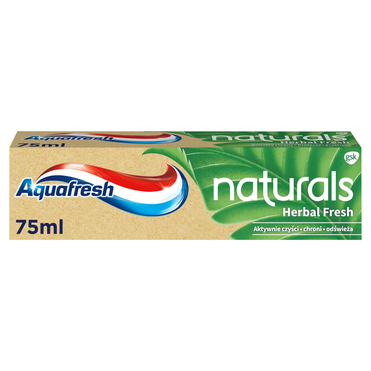Naturals Herbal Fresh Pasta do ząbów z fluorkiem