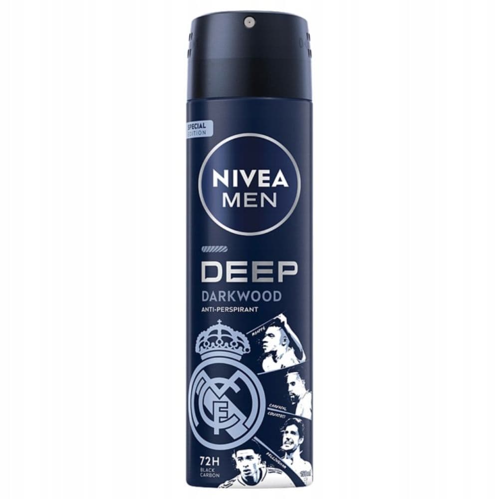Nivea Real Madryt Deep Sport dezodorant antyperspiracyjny w sprayu