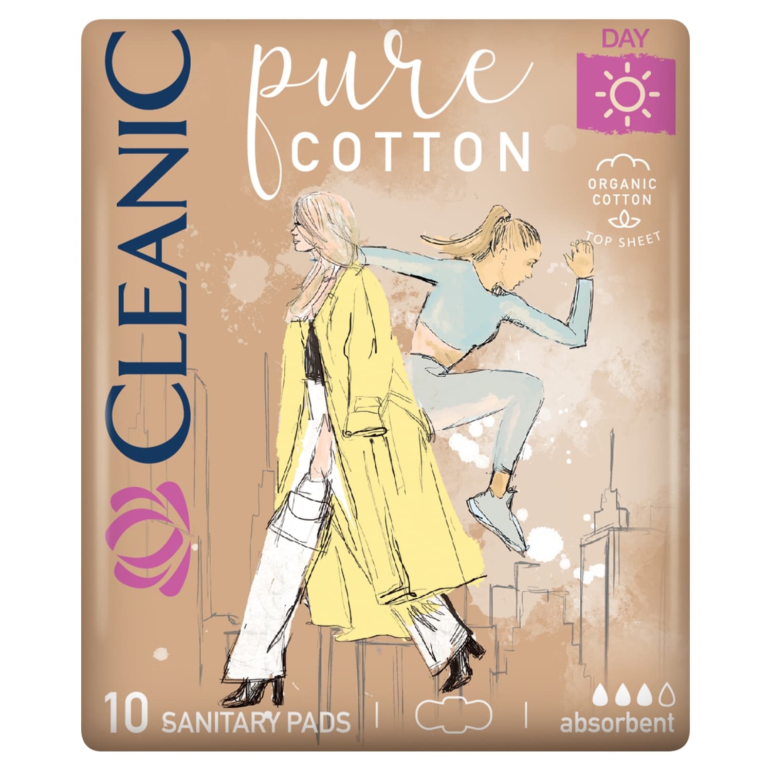 Pure Cotton Podpaski na dzień