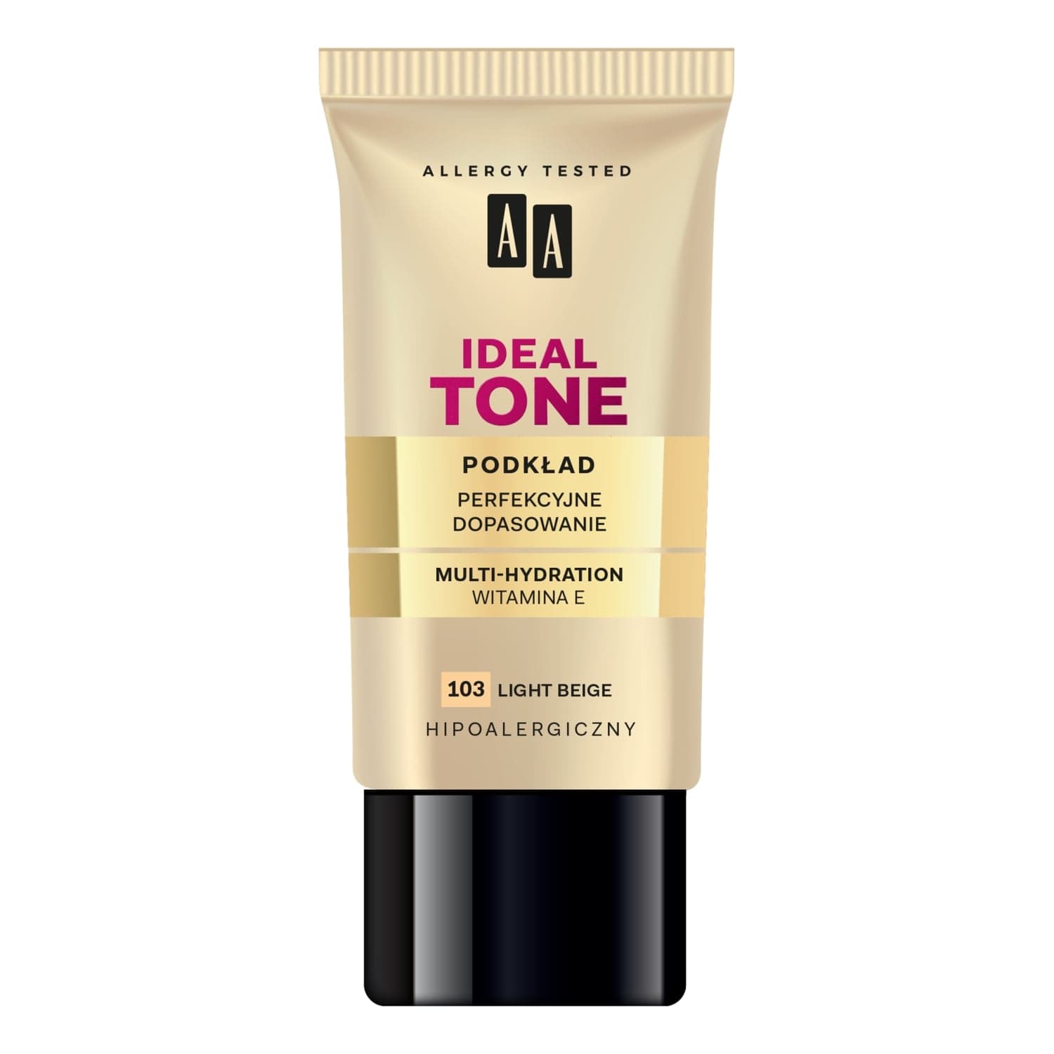 Make Up podkład nawilżający Ideal Tone 103 Light Beige
