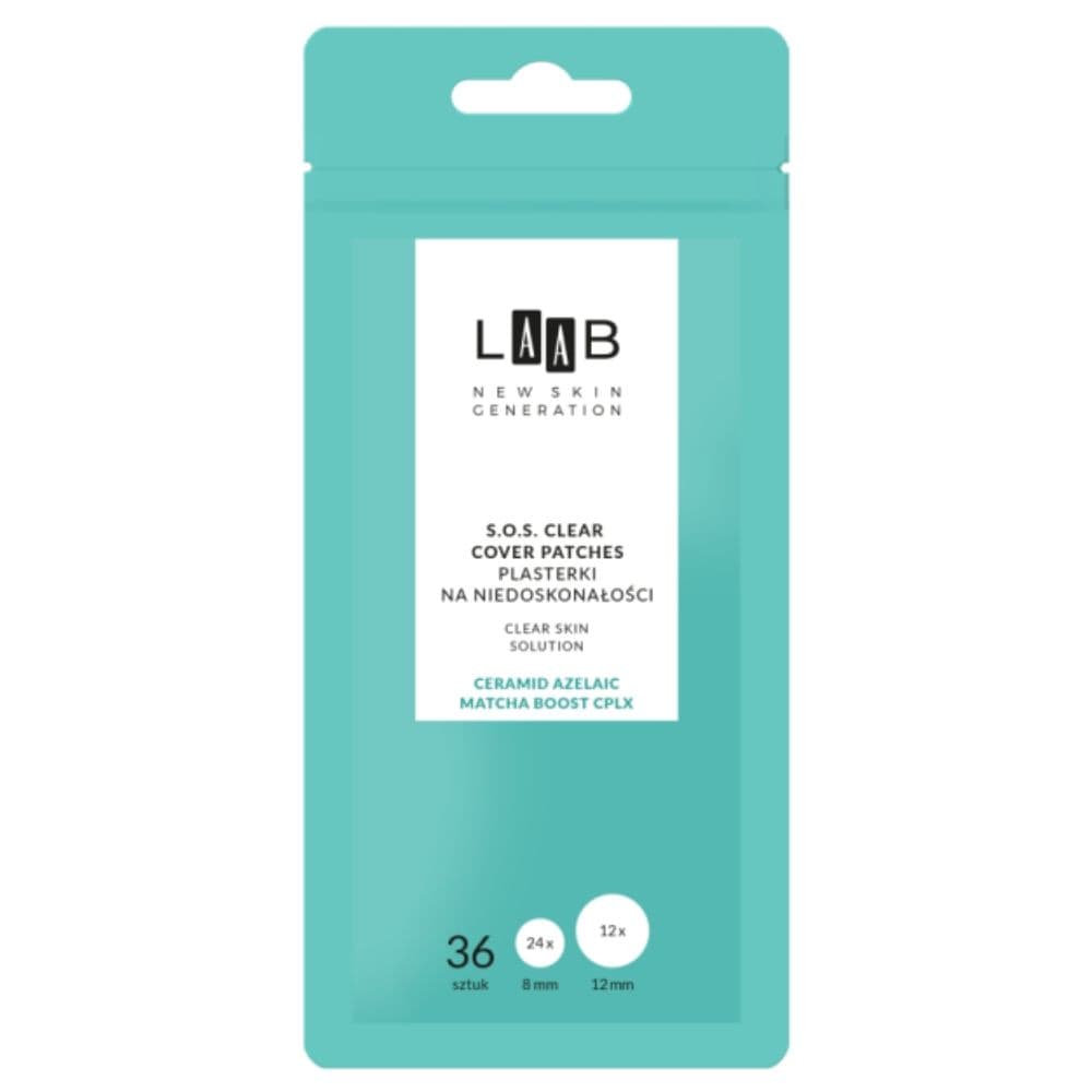 LAAB S.O.S. Clear Cover Patches plasterki na niedoskonałości