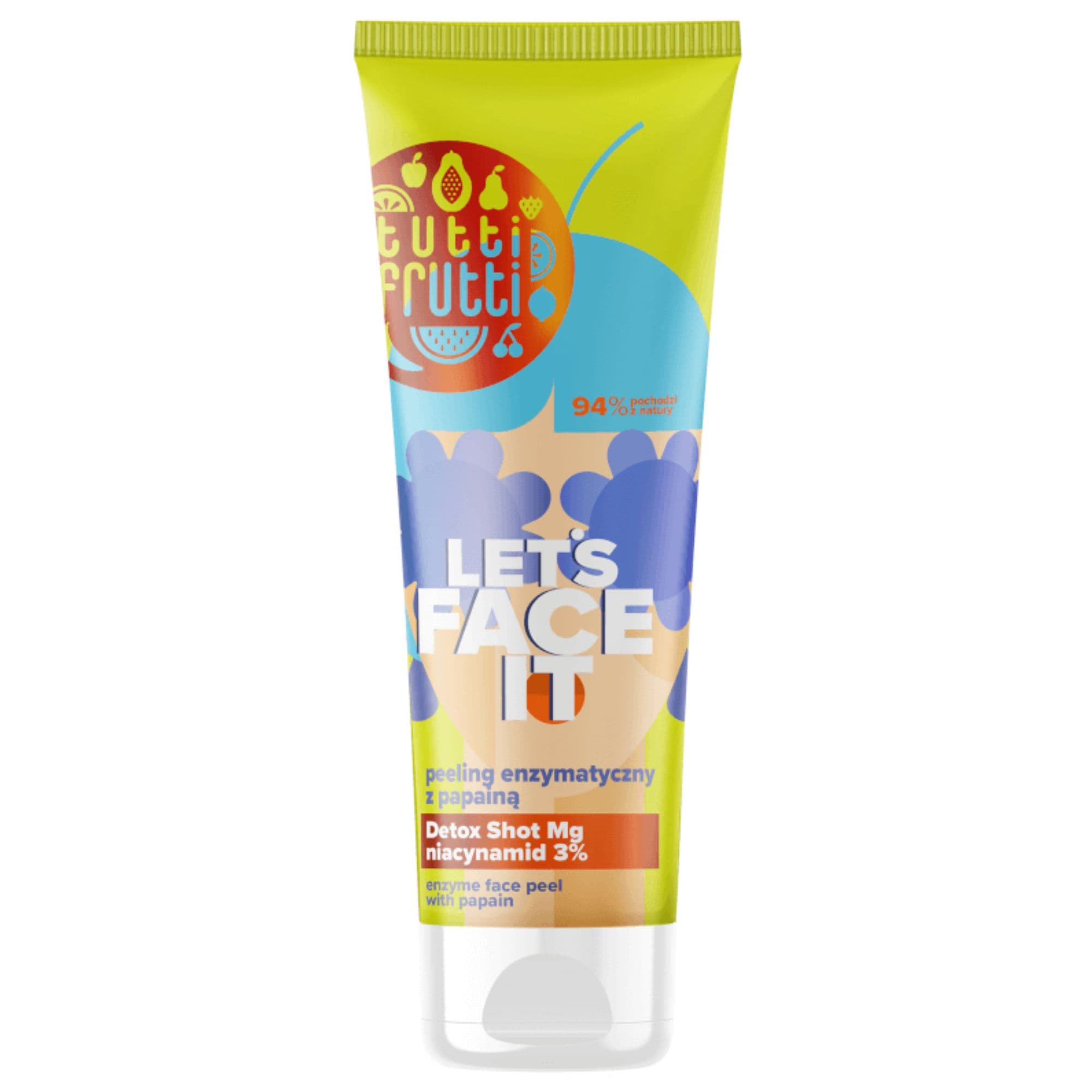 FRUTTI Let's Face It peeling enzymatyczny do twarzy
