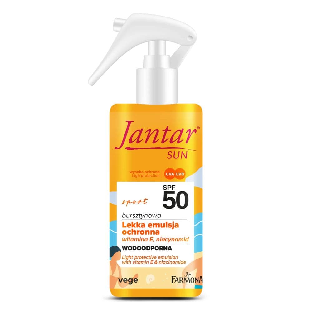 Farmona Jantar Sun bursztynowa lekka emulsja ochronna SPF 50