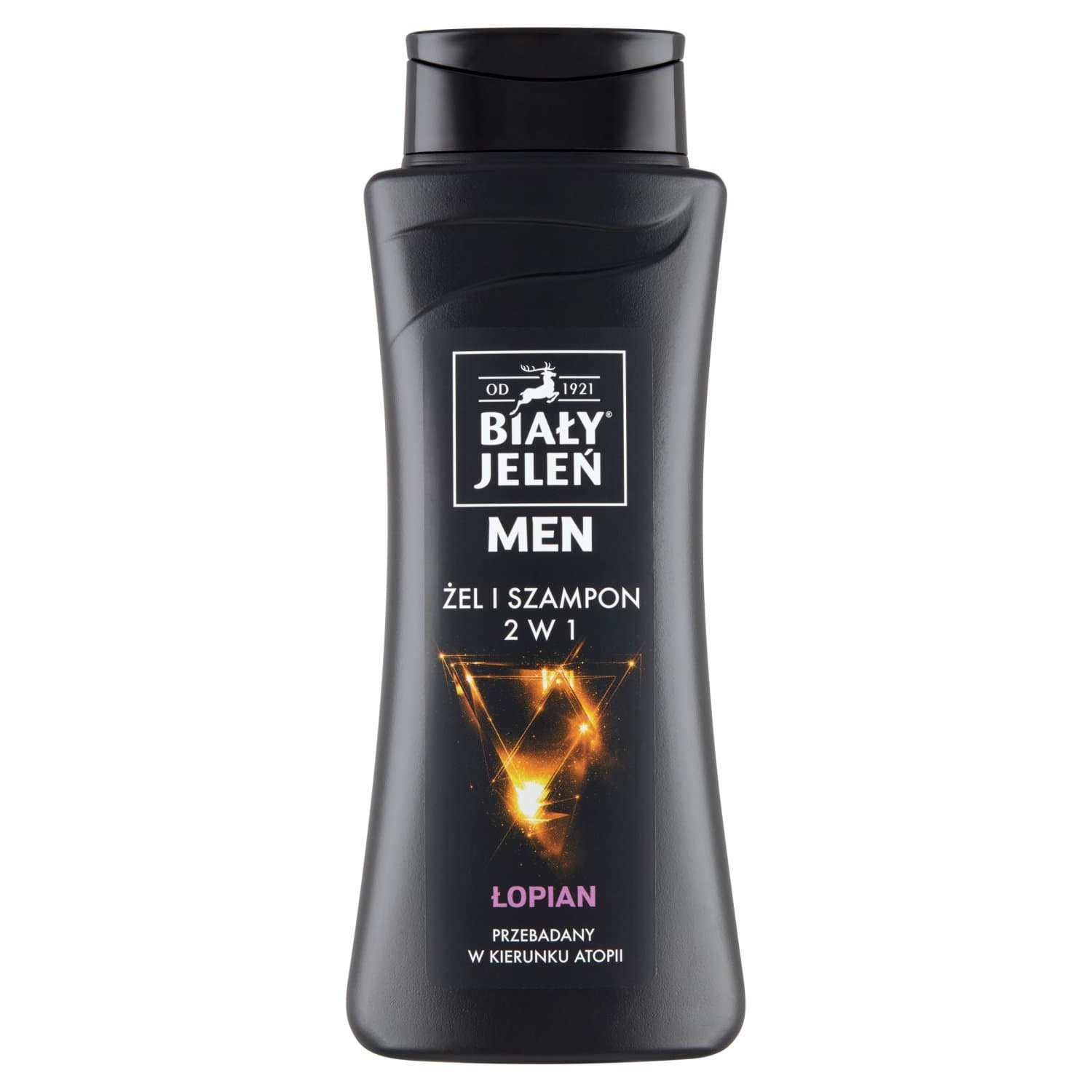 BIAŁY JELEŃ For men 2w1 żel i szampon z ekstraktem z łopianu i proteinami pszenicznymi
