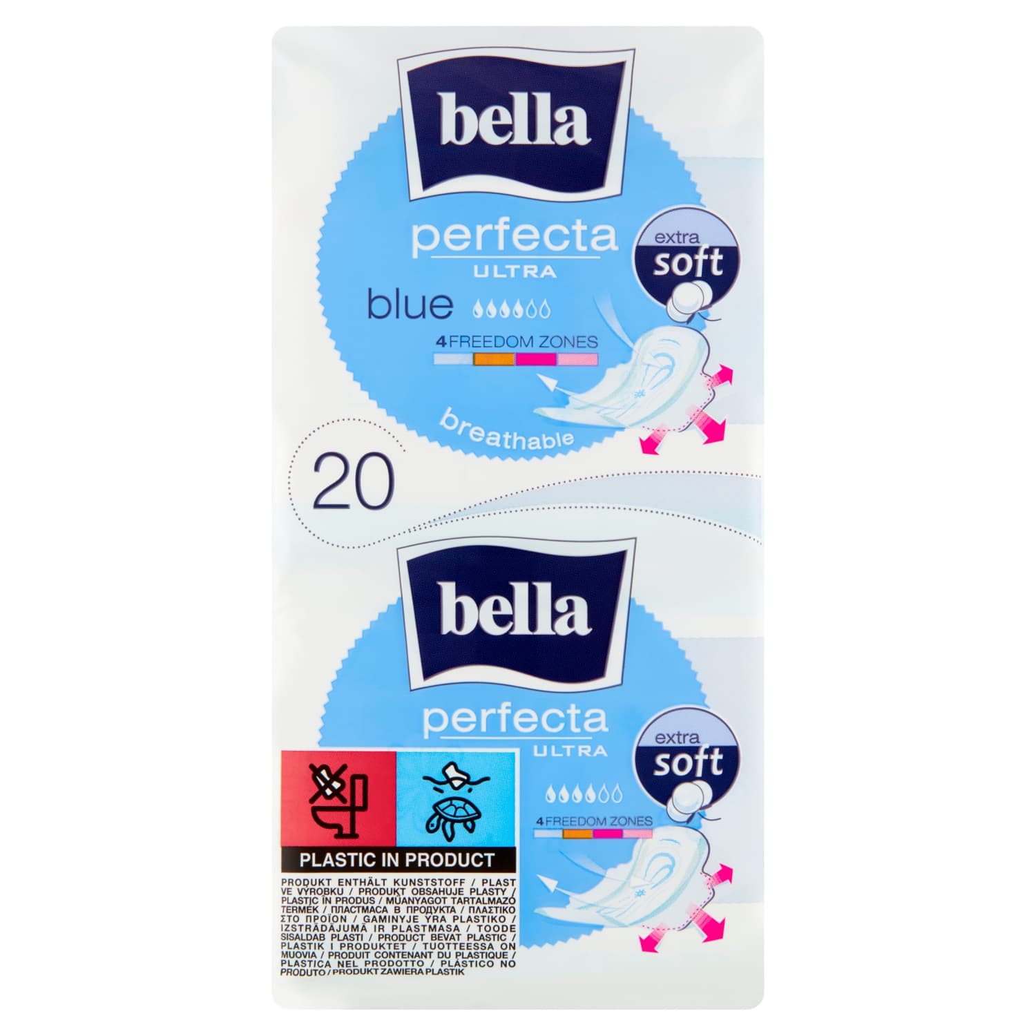 Perfecta Ultra Blue Extra Soft Podpaski higieniczne