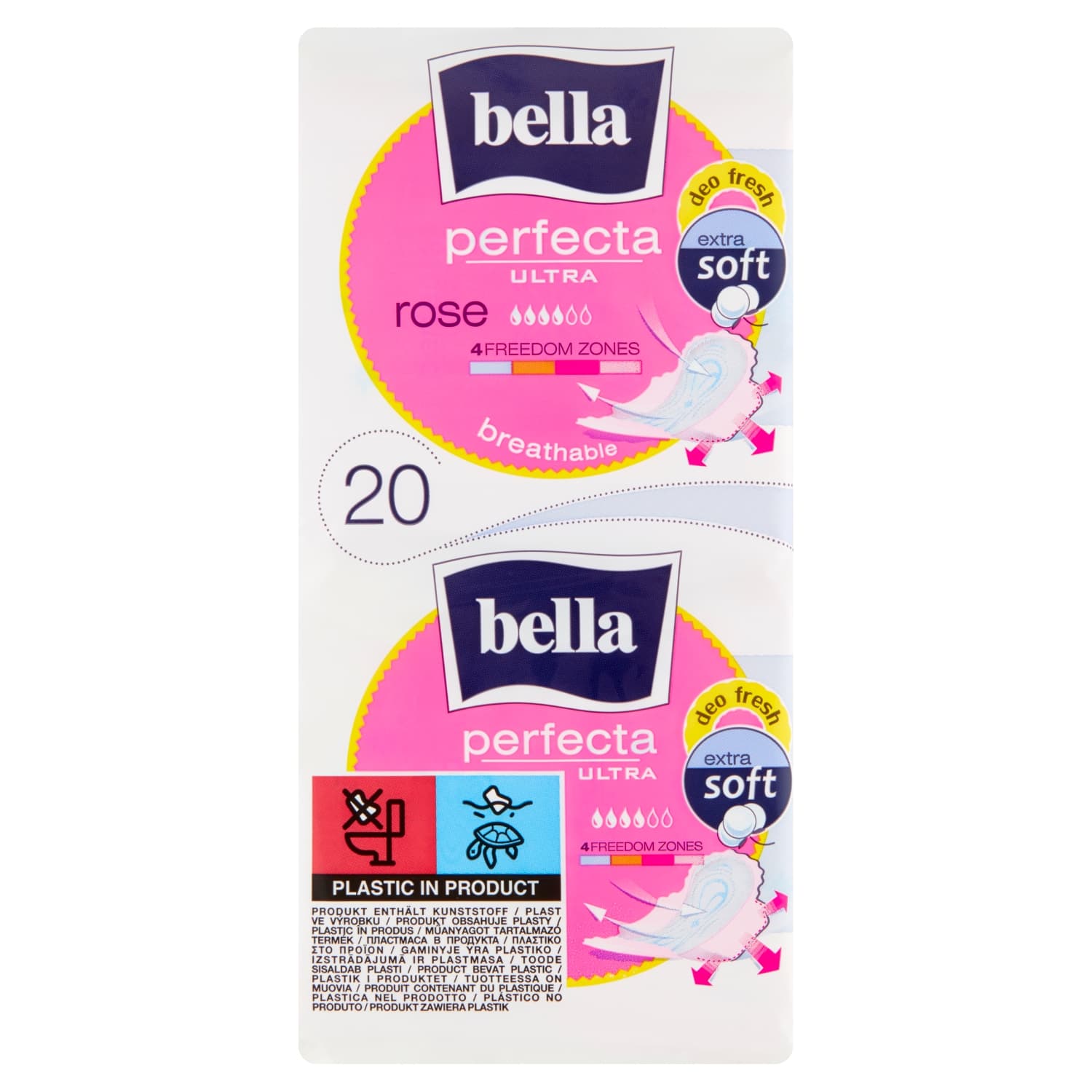 Perfecta Ultra Rose Extra Soft Podpaski higieniczne