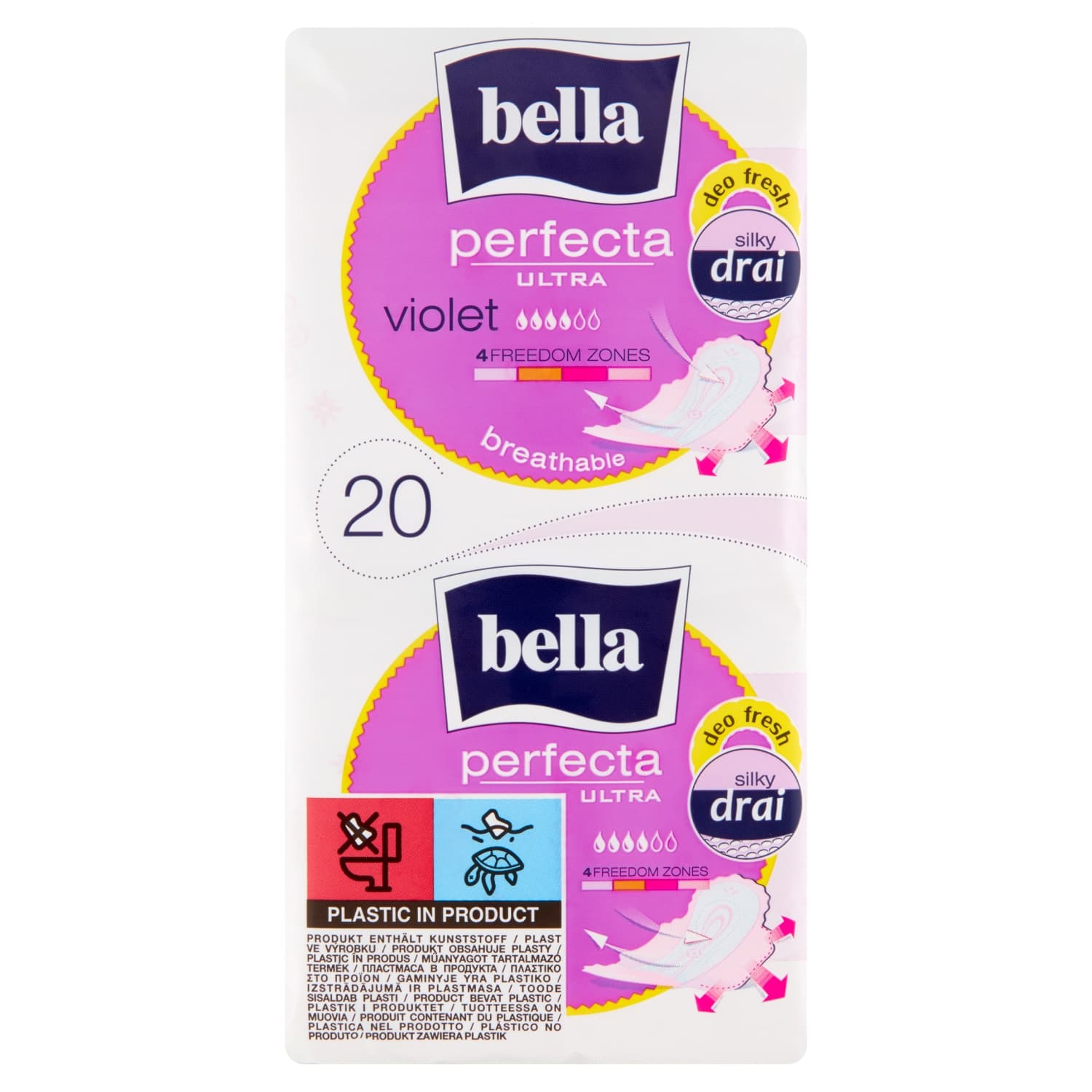 Perfecta Ultra Violet Silky Drai Podpaski higieniczne