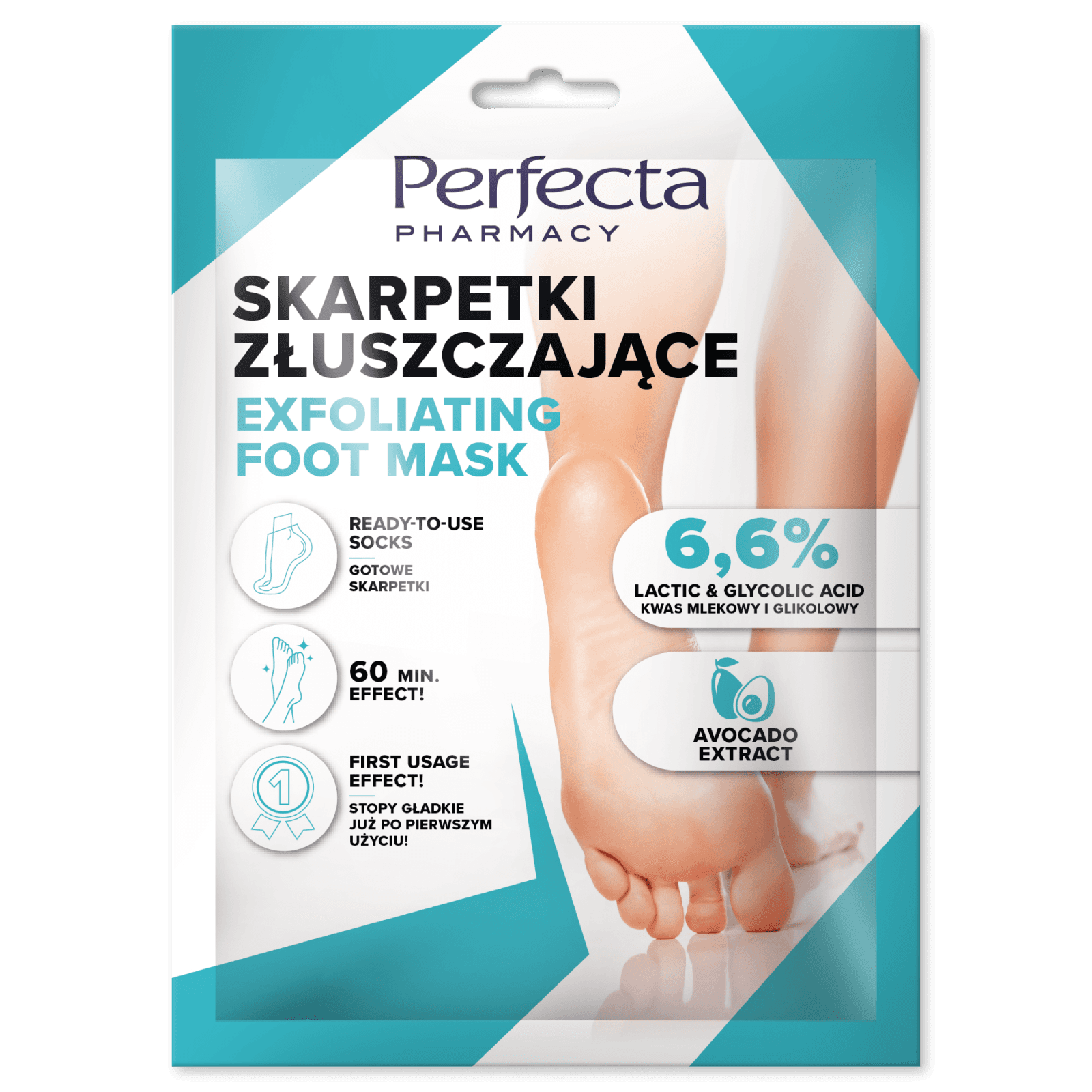 ZŁUSZCZ SKARPETKI - ZABIEG