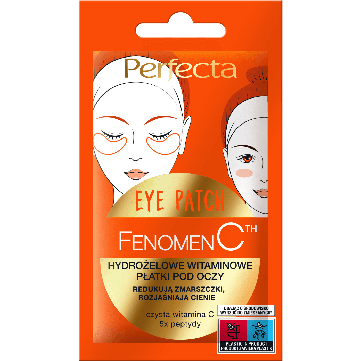 Fenomen C Eye Patch Hydrożelowe witaminowe płatki pod oczy