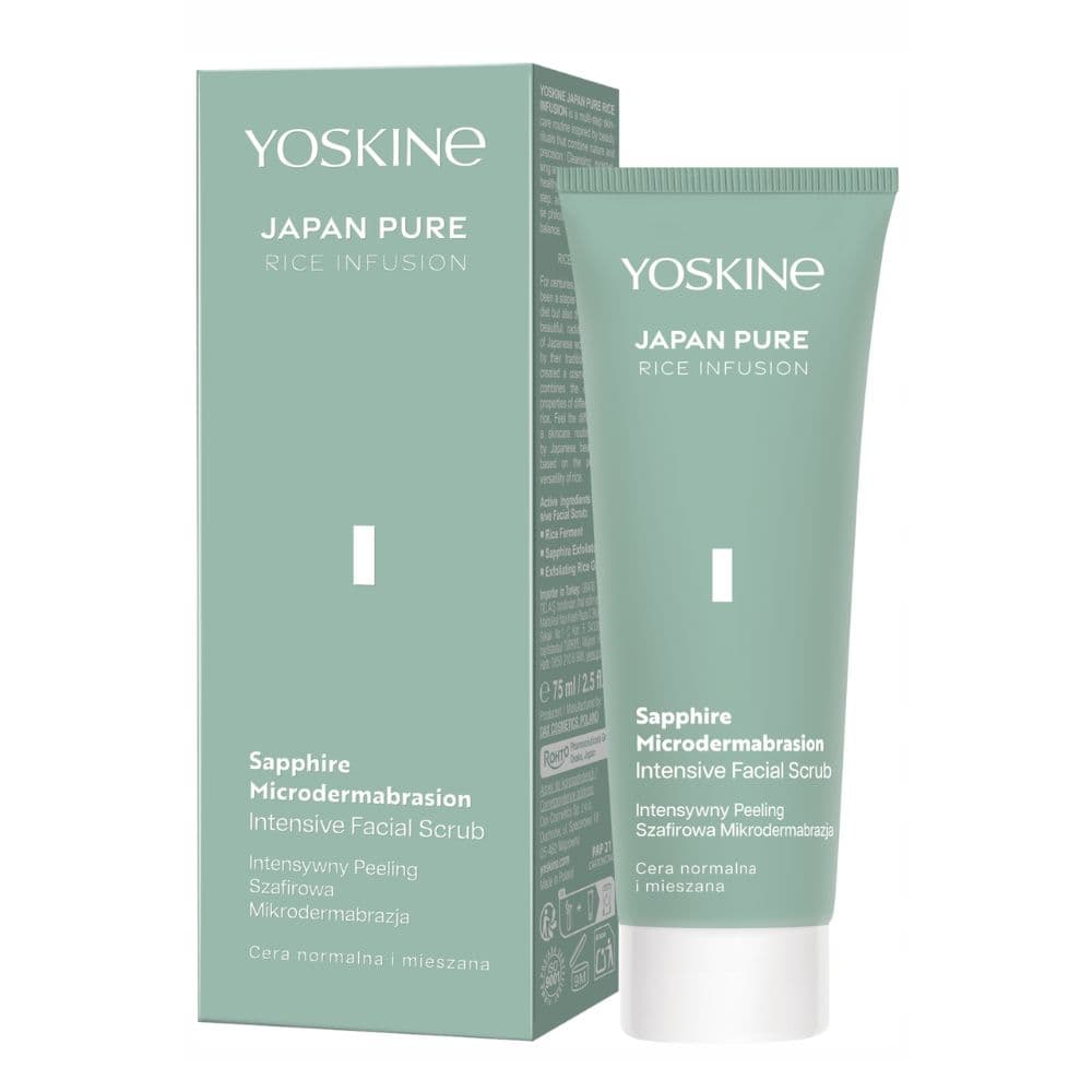 Japan Pure Rice Infusion, Intensywny mikropeeling szafirowy