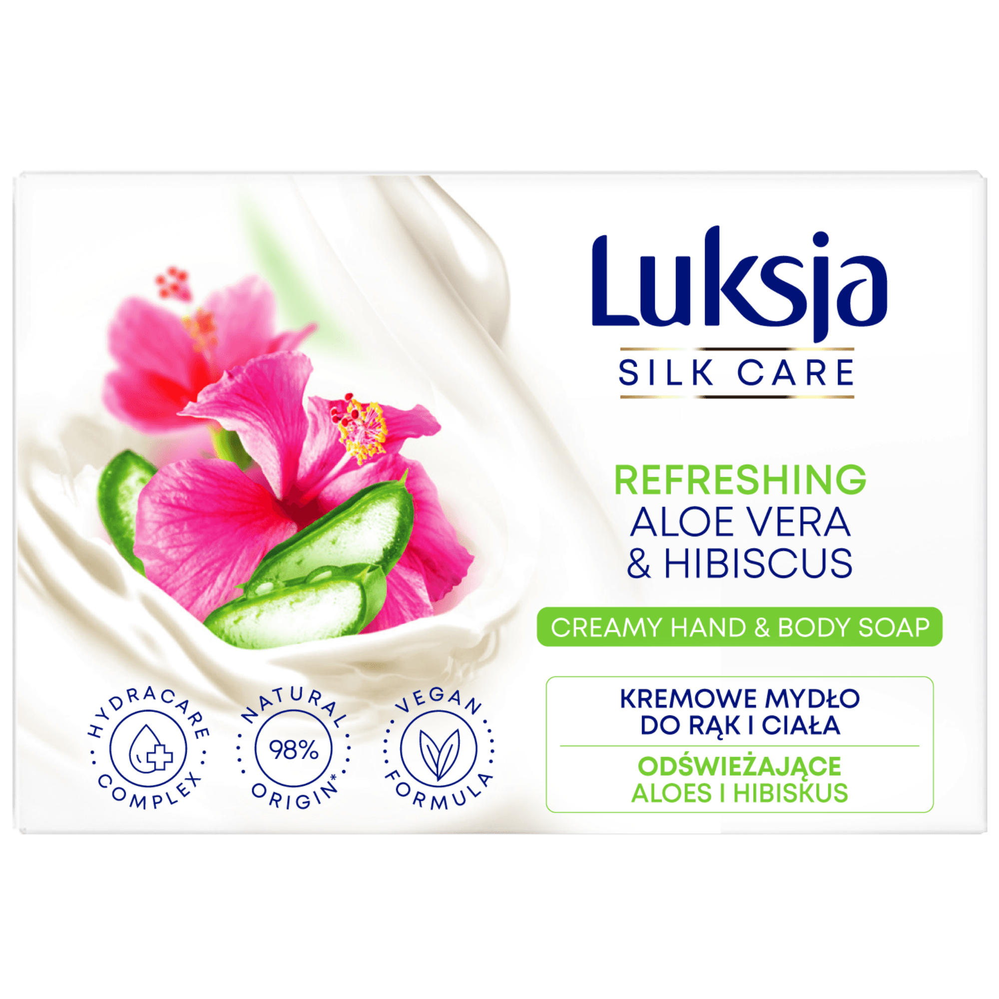 MYDŁO KOSTKA ALOES&HIBISKUS