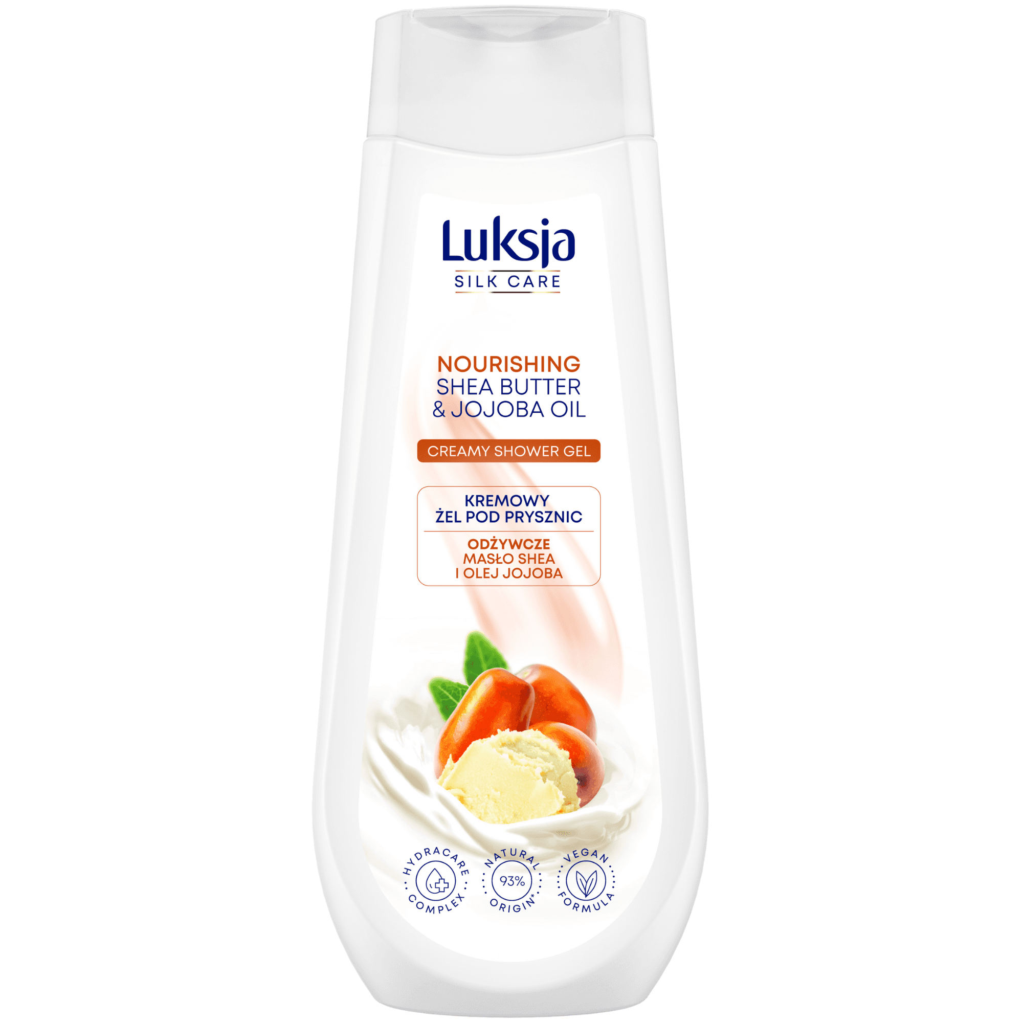 Silk Care Kremowy żel pod prysznic odżywcze masło shea i olej jojoba