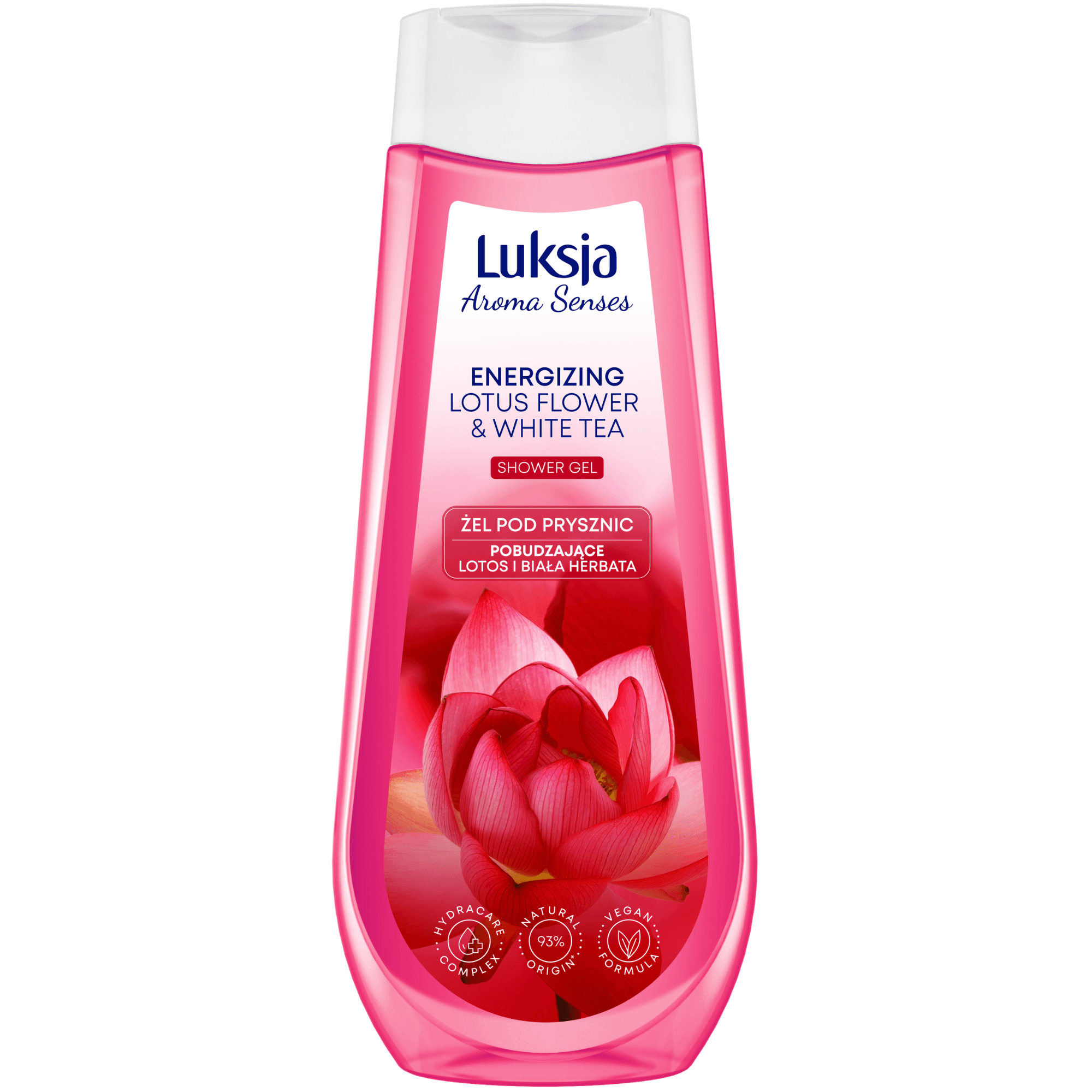 Aroma Senses Żel pod prysznic pobudzające lotos i biała herbata
