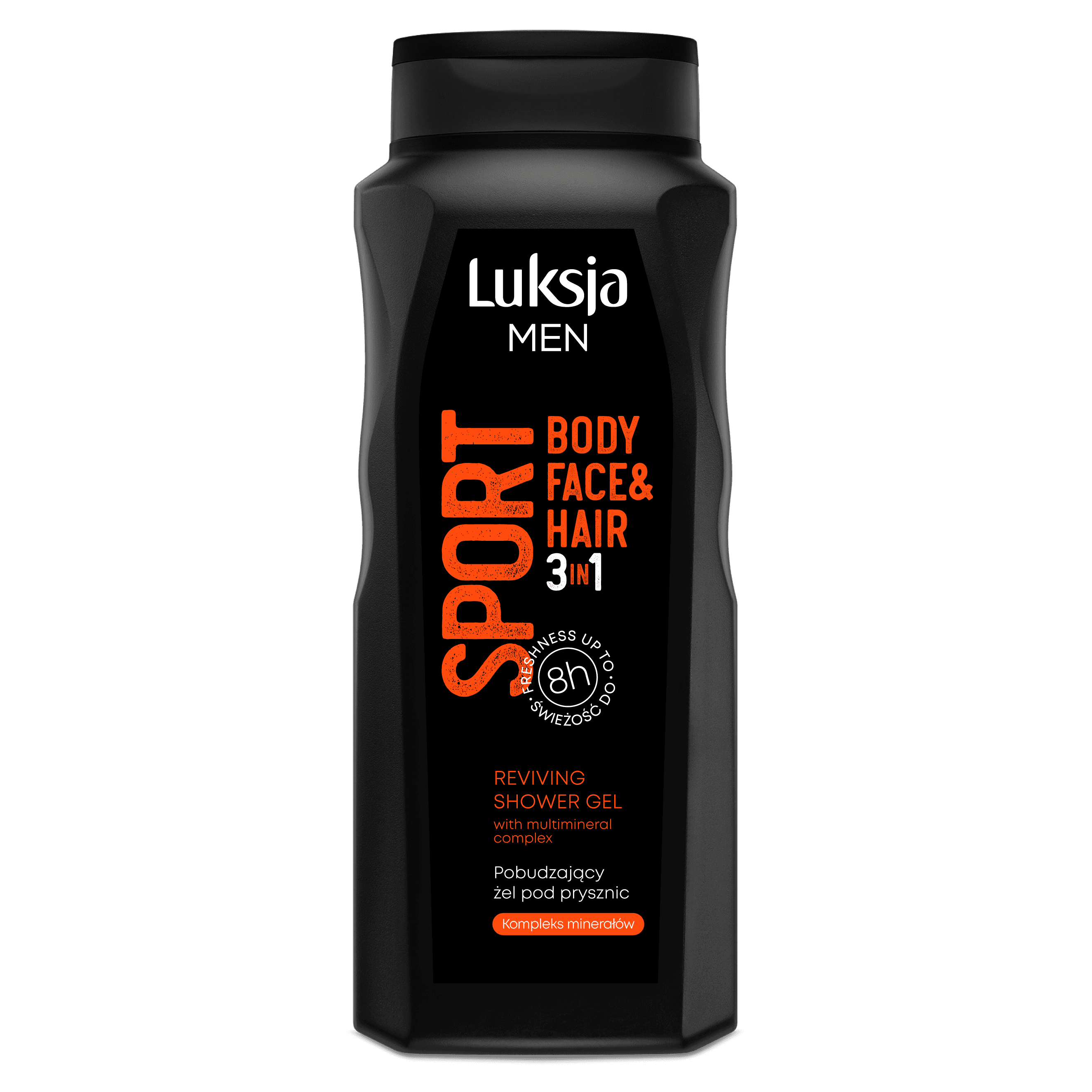 Men Sport Pobudzający żel pod prysznic 3w1