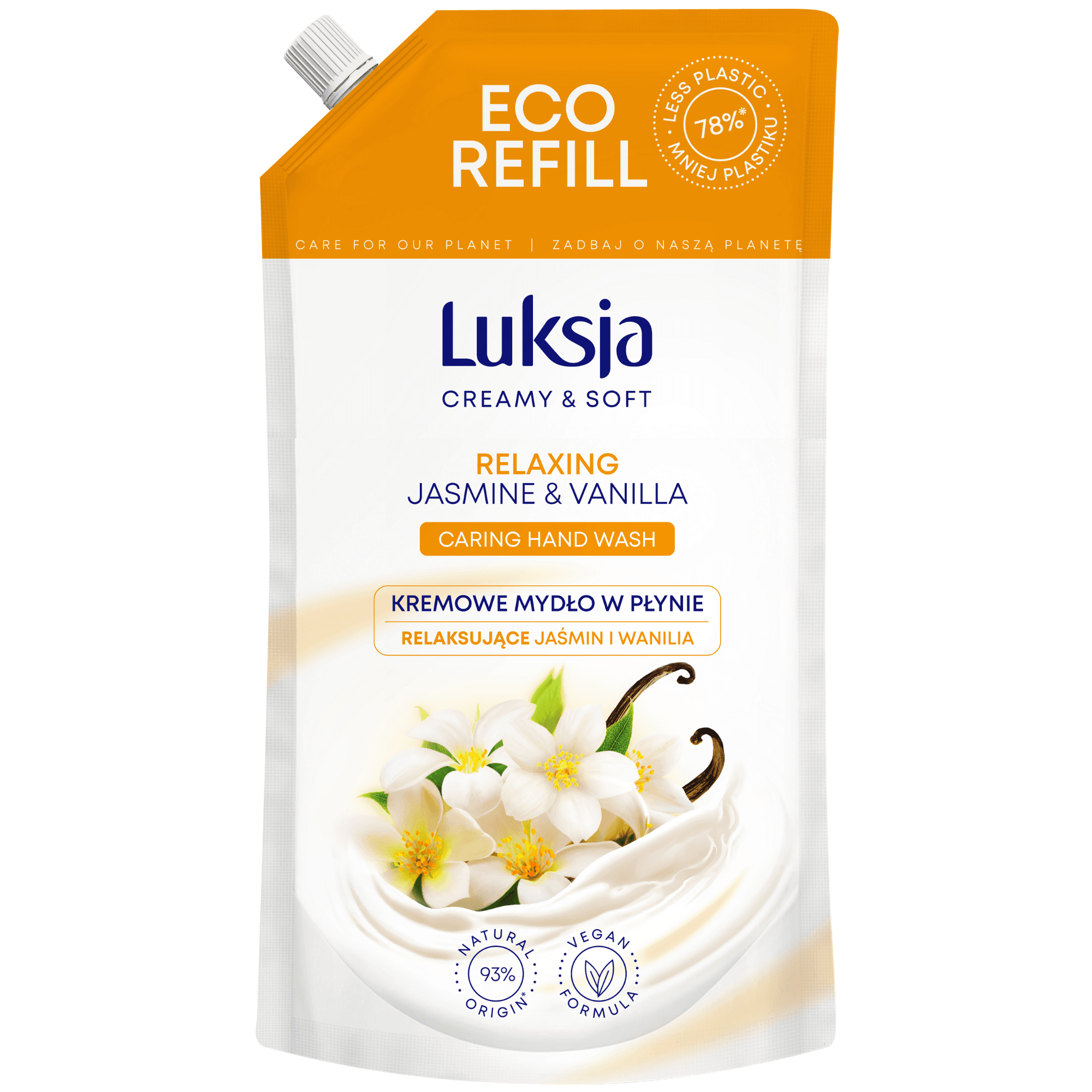 Creamy & Soft Kremowe mydło w płynie relaksujące jaśmin i wanilia
