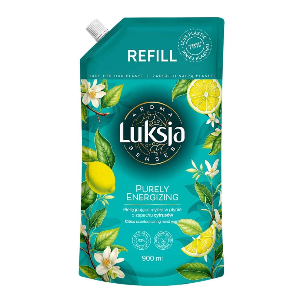 Mydło w płynie Aroma Senses Purely Energizing refill