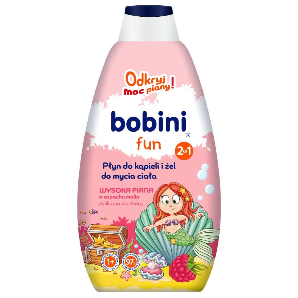 Fun Malina płyn do kąpieli i żel do mycia ciała