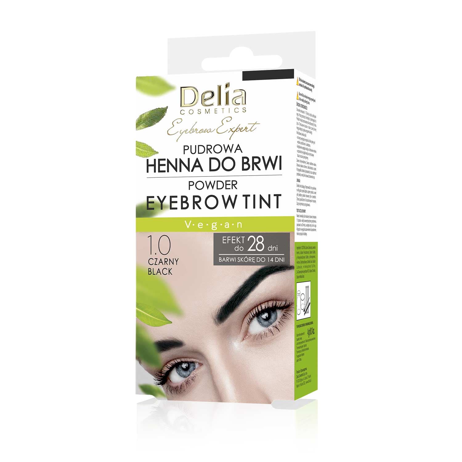 Cosmetics Eyebrow Expert Pudrowa henna do brwi 1.0 czarny