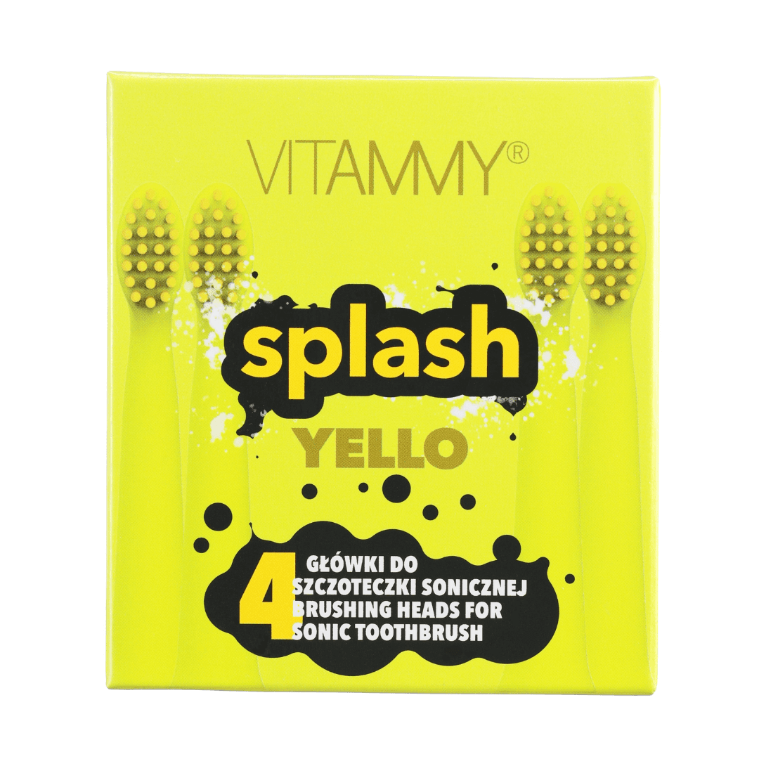 SPLASH YELLO końcówki do szczoteczki sonicznej