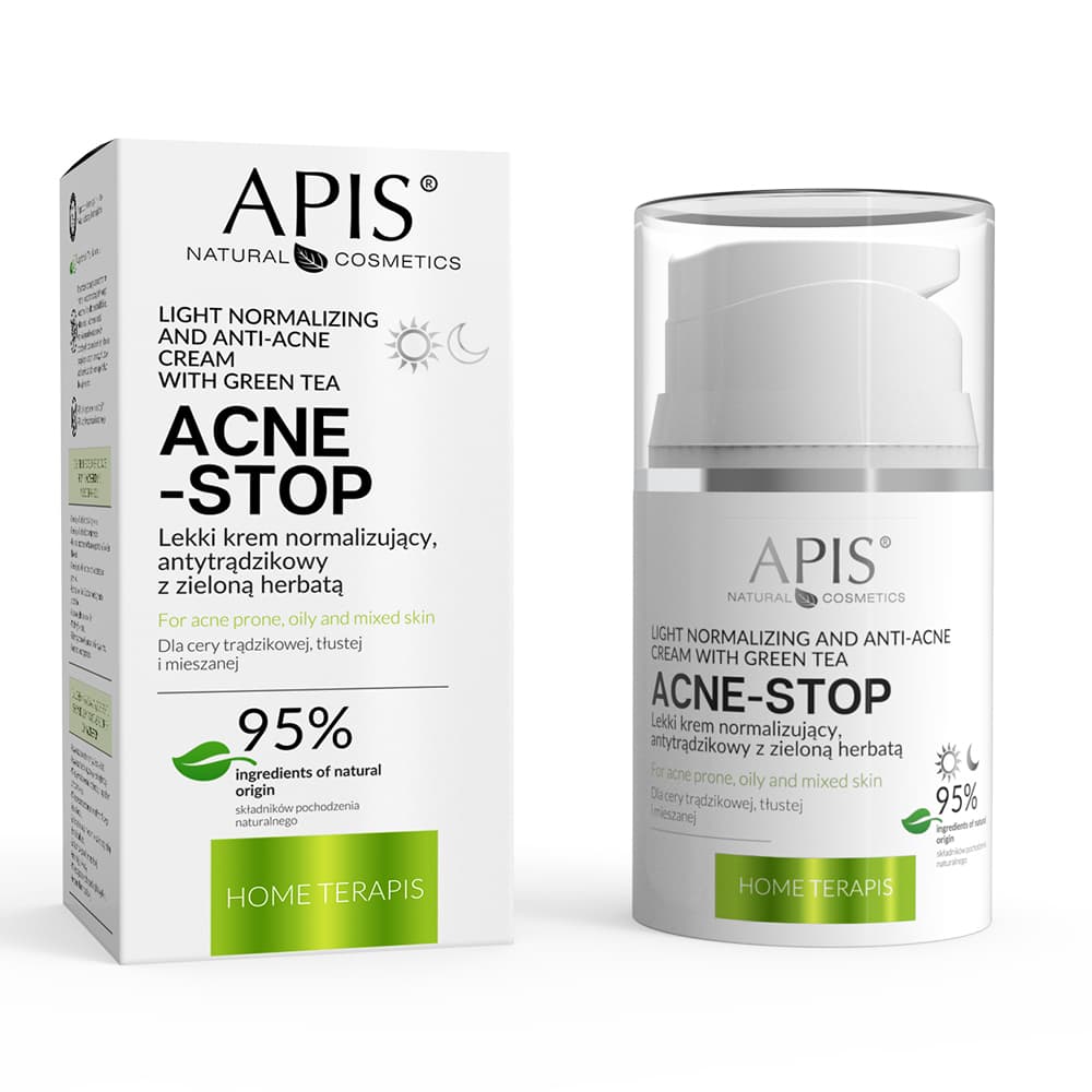 Acne-Stop krem normalizujący z zieloną herbatą