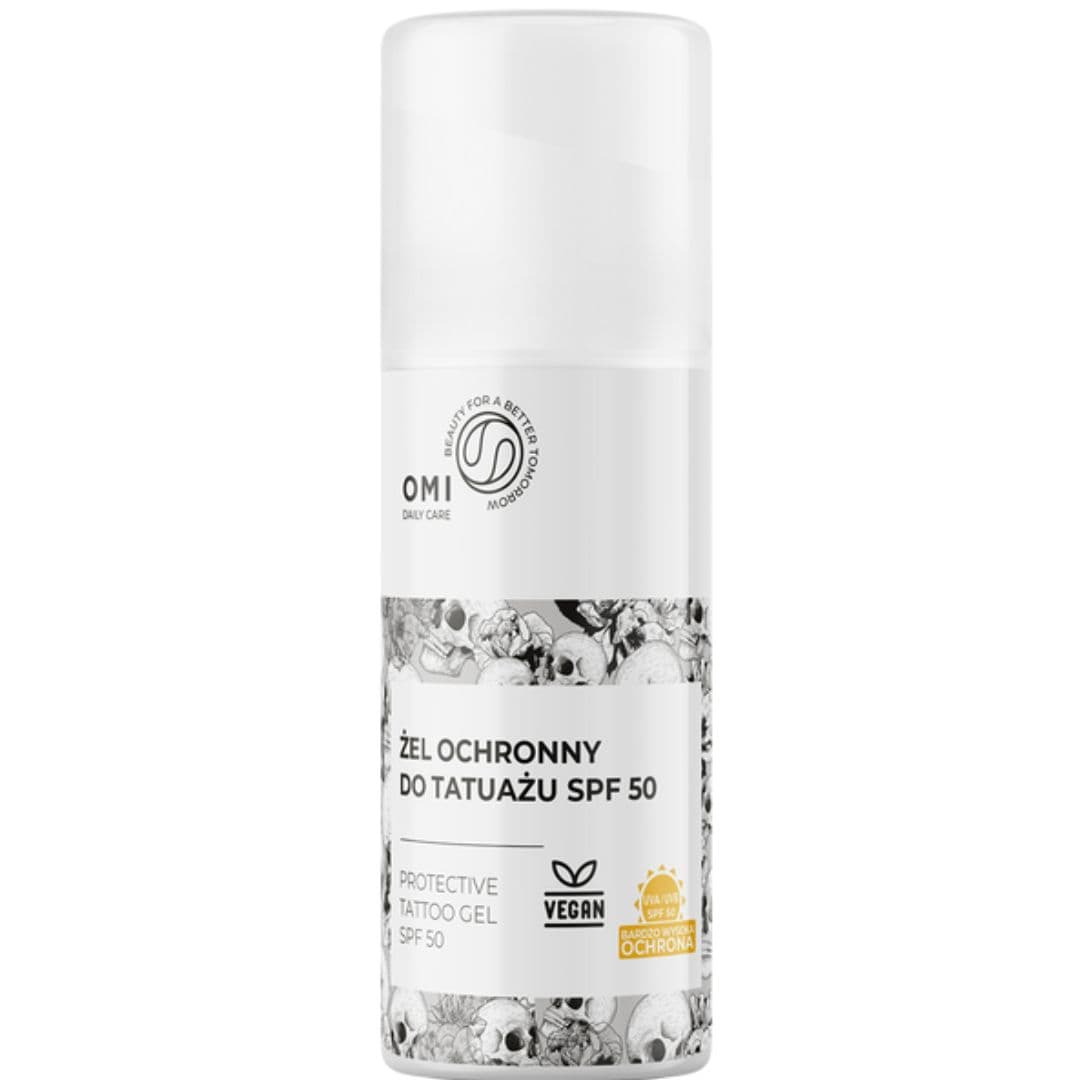 żel ochronny do tatuażu SPF50