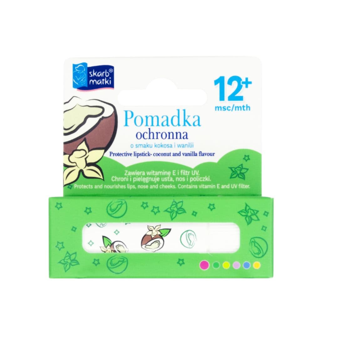 Matki pomadka ochronna Kokos i Wanilia