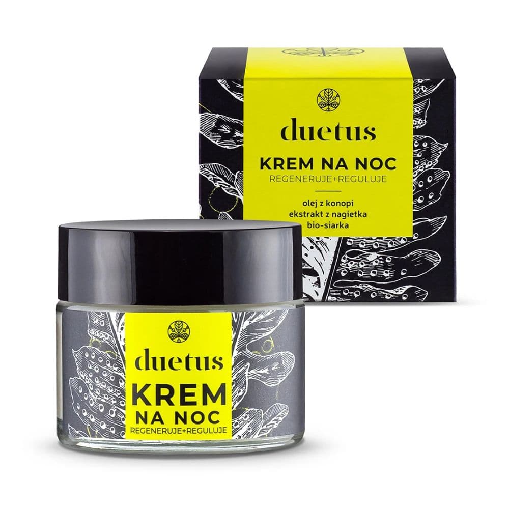 Dueteus Krem do twarzy na noc