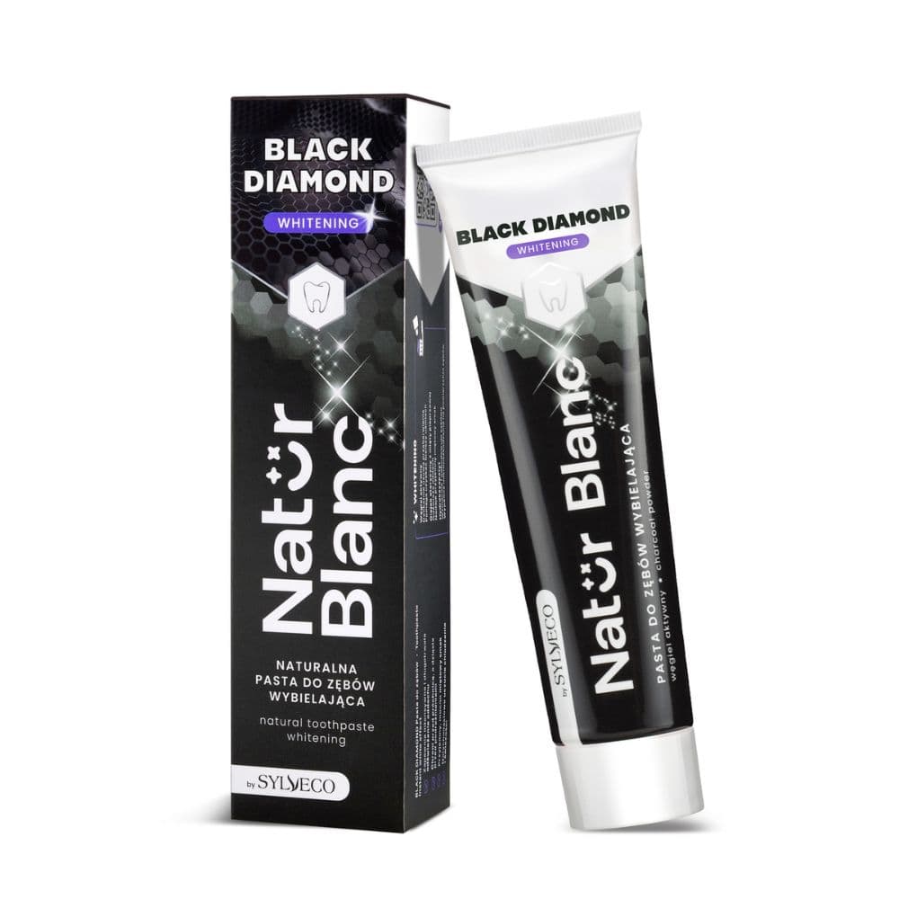 Natur Blanc Black Diamond Pasta do zębów wybielająca