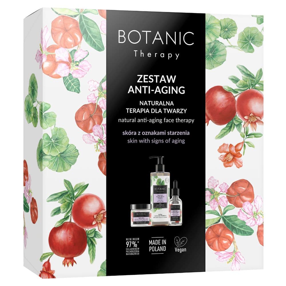 Zestaw Anti-Aging naturalna terapia dla twarzy