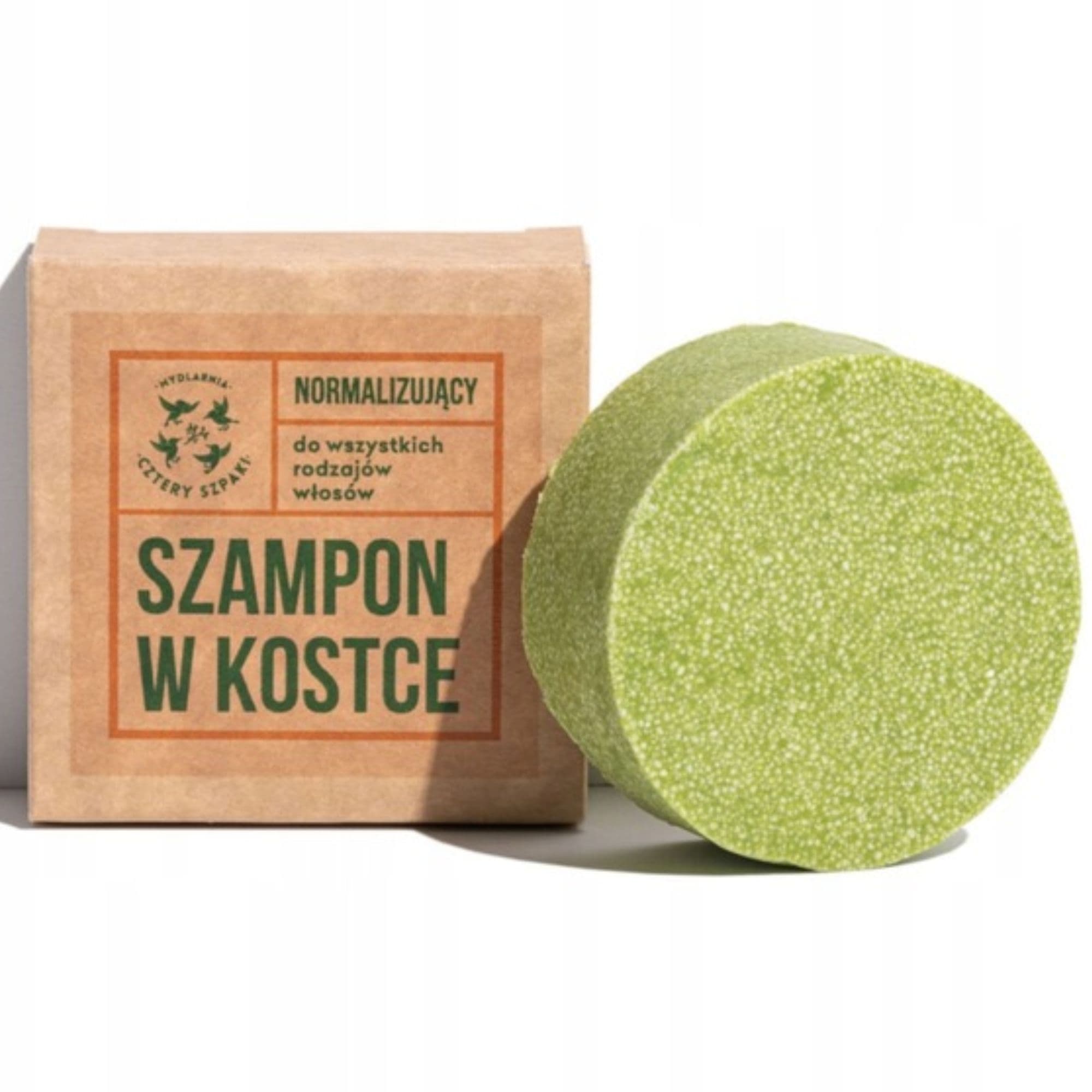 4 SZPAKI normalizujacy szampon w kostce ROZ/MAN