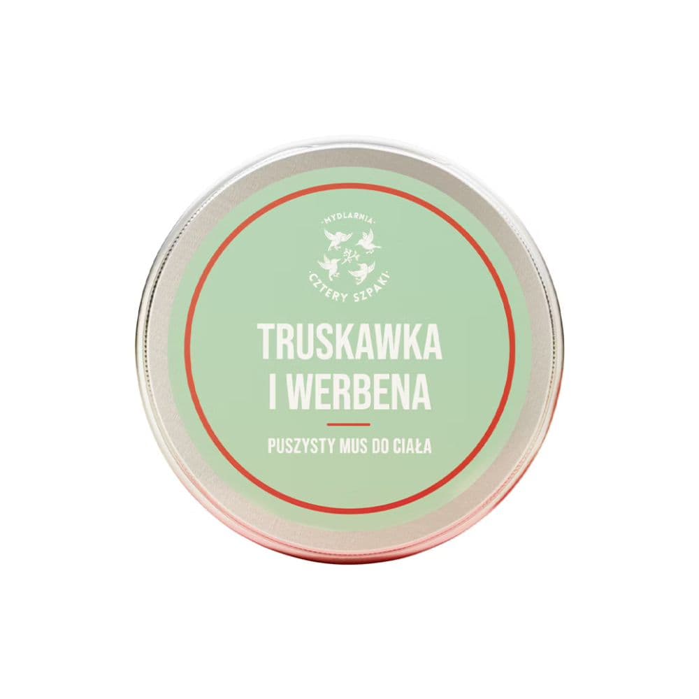 Cztery Szpaki Mus do ciała truskawka i werbena