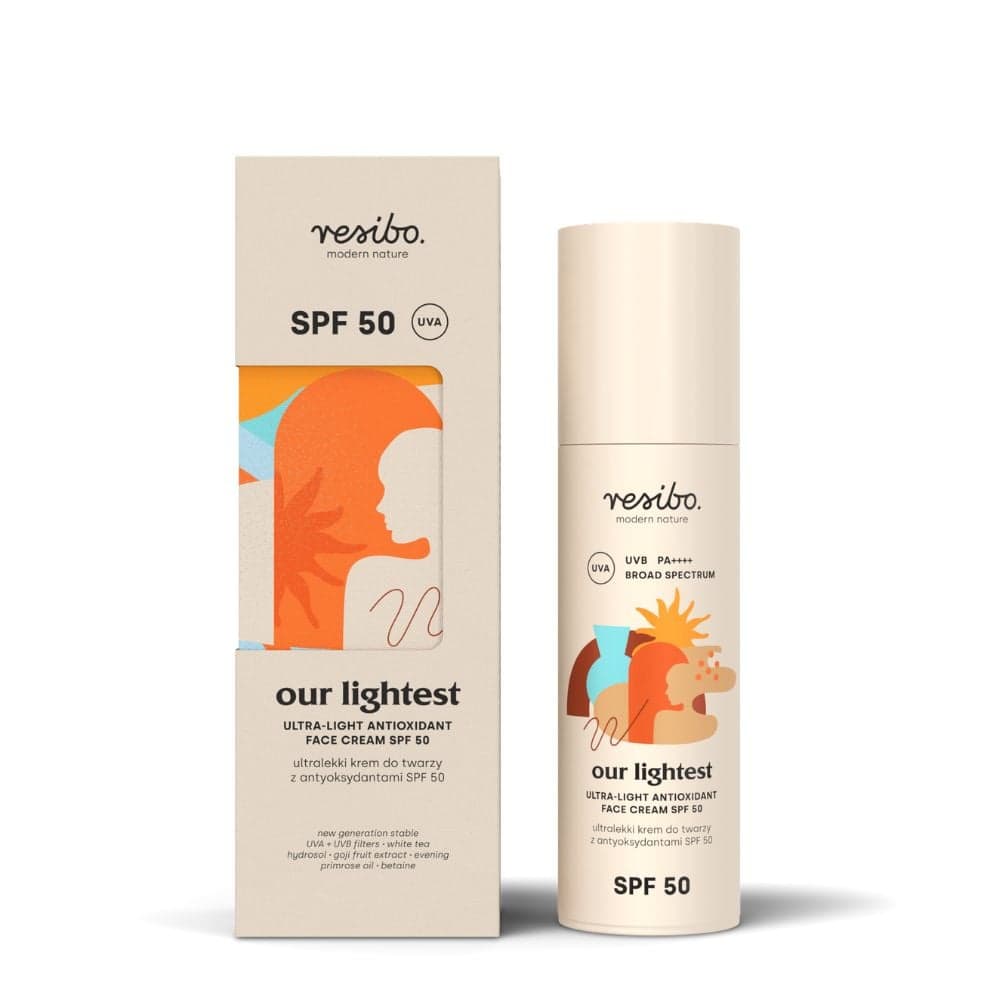Our Lightest ultra lekki krem do twarzy z antyoksydantami spf 50