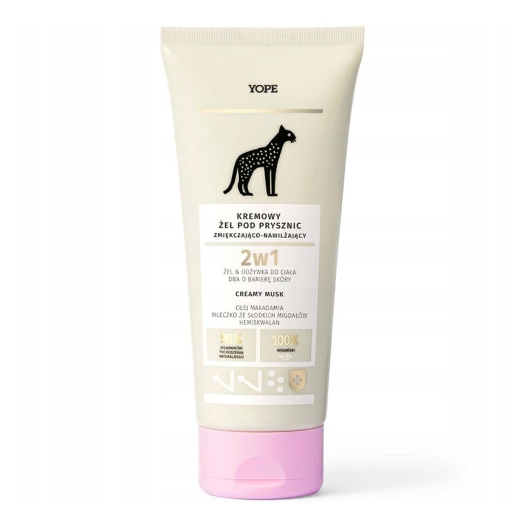 kremowy żel pod prysznic zmiękczająco-nawilżający Creamy Musk