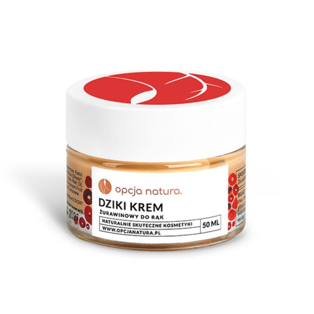 Natura Dziki Krem z Żurawiną do Rąk