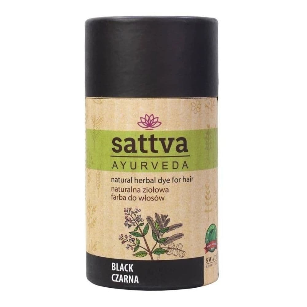 Sattva Henna Naturalna ziołowa farba do włosów Czarna