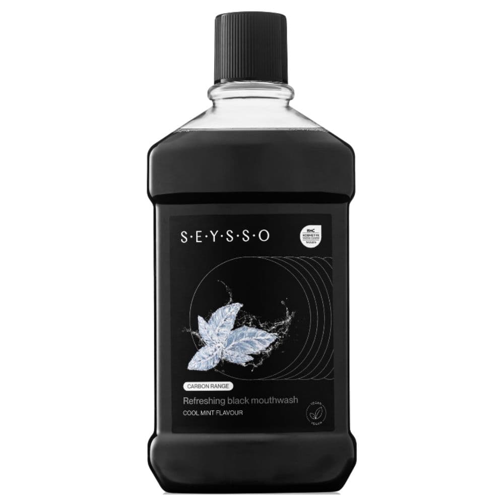 Carbon Black odświeżający płyn do płukania jamy ustnej