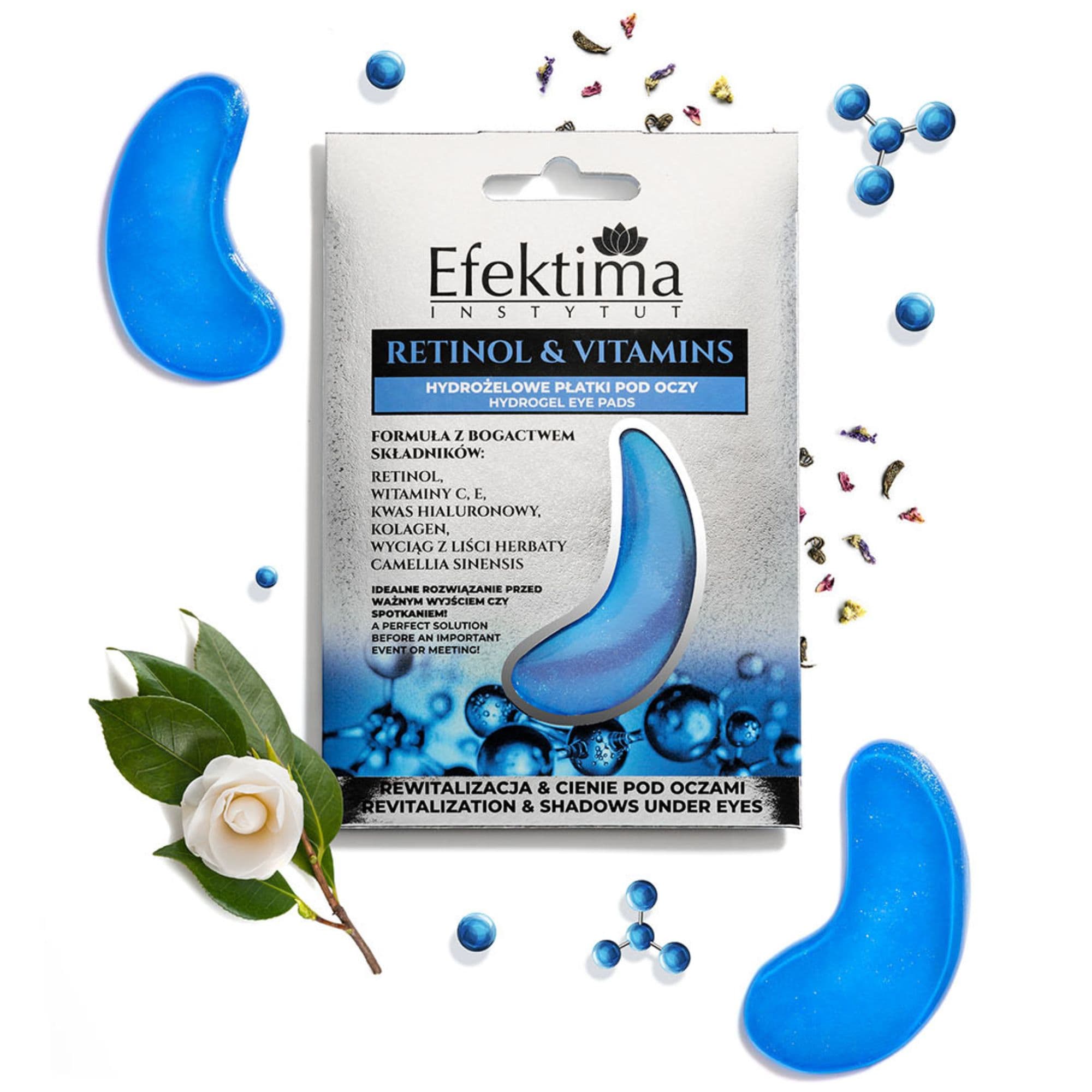 Retinol & Vitamins hydrożelowe płatki pod oczy