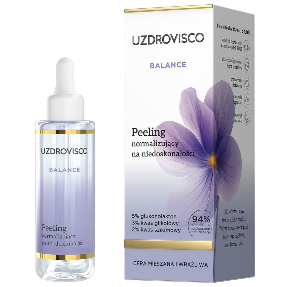 Balance peeling normalizujący na niedoskonałości