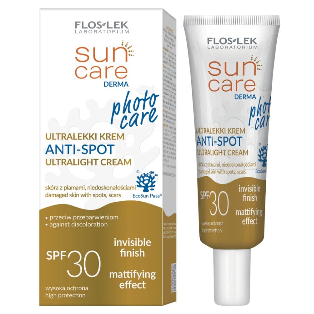 Sun Care Anti-Spot SPF30 ultralekki krem