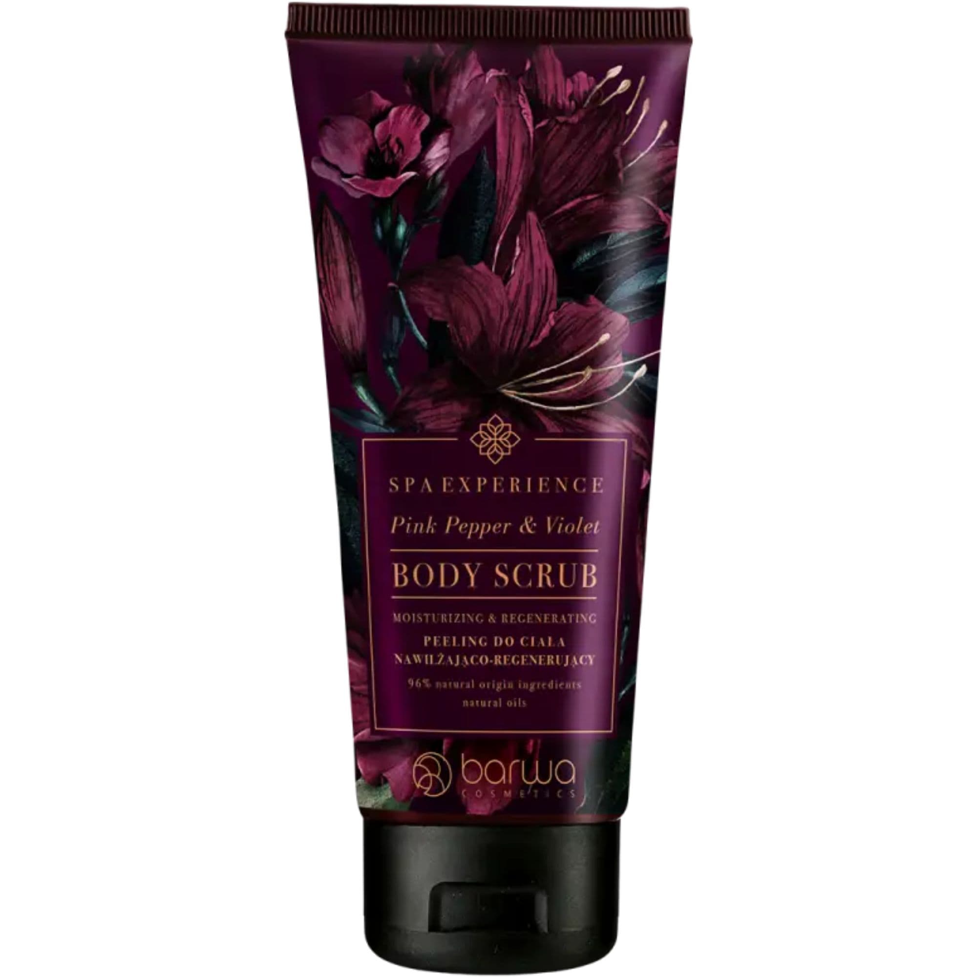 peeling do ciała nawilżająco-regenerujący Pink Pepper & Violet SPA EXPERIENCE