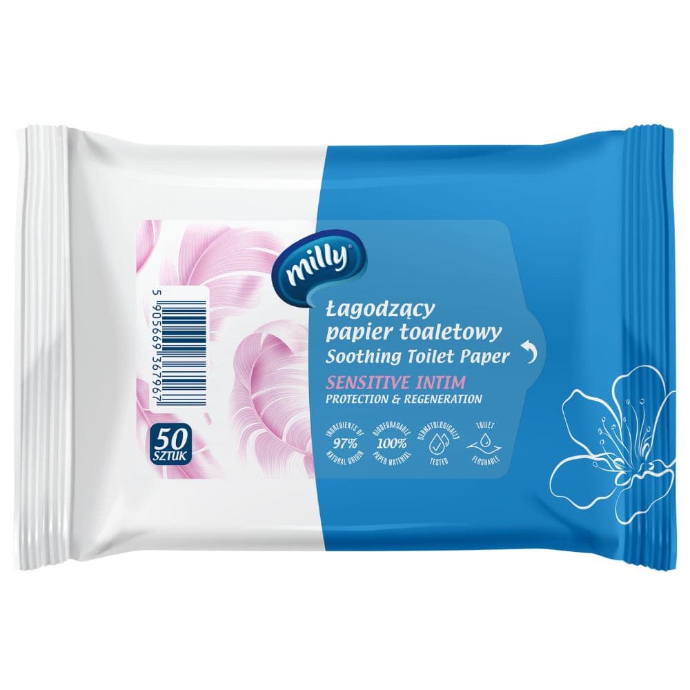 Sensitive Intim łagodzący papier toaletowy