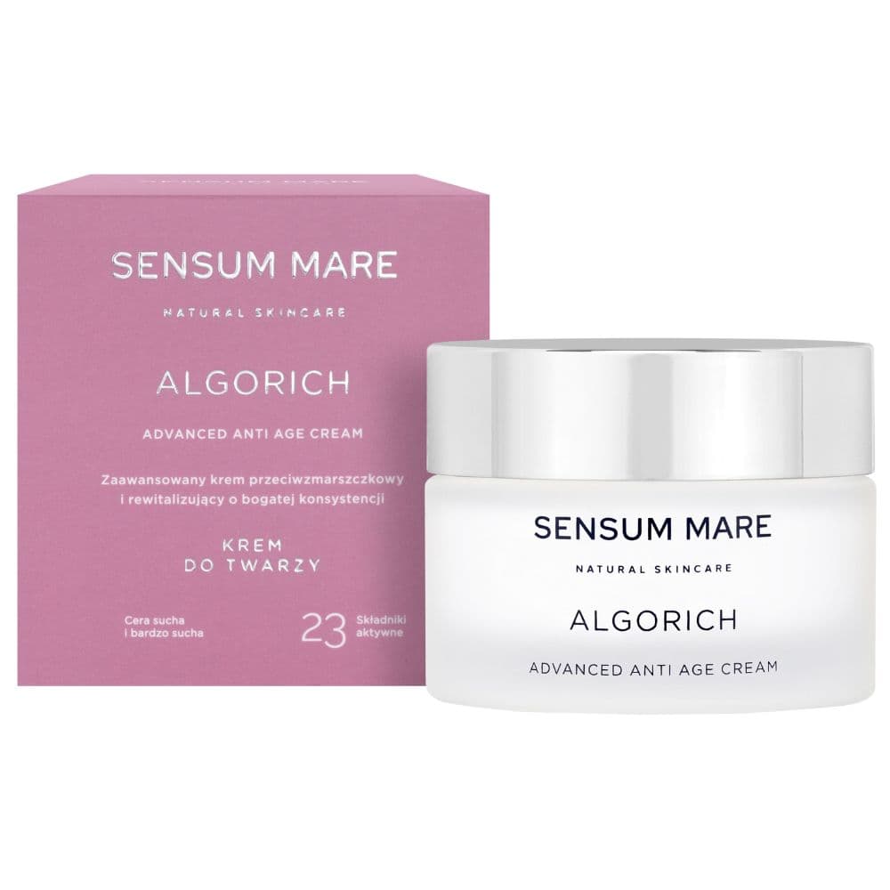 ALGORICH Advanced Anti Age Cream Zaawansowany krem rewitalizujący i przeciwzmarszczkowy o bogatej konsystencji